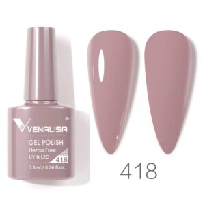 לק ג'ל VENALISA ונליסה 7.5 מ"ל מס' 418