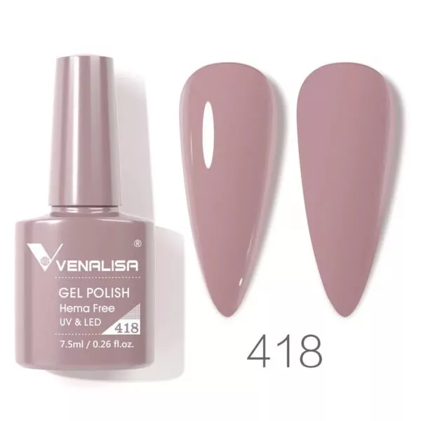 לק ג'ל VENALISA ונליסה 7.5 מ"ל מס' 418