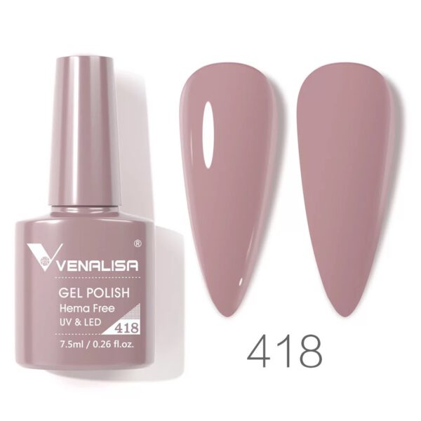 לק ג'ל VENALISA ונליסה 7.5 מ"ל מס' 418