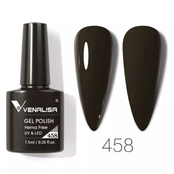 לק ג'ל VENALISA ונליסה 7.5 מ"ל מס' 458
