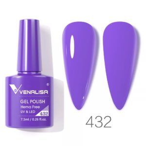 לק ג'ל VENALISA ונליסה 7.5 מ"ל מס' 432