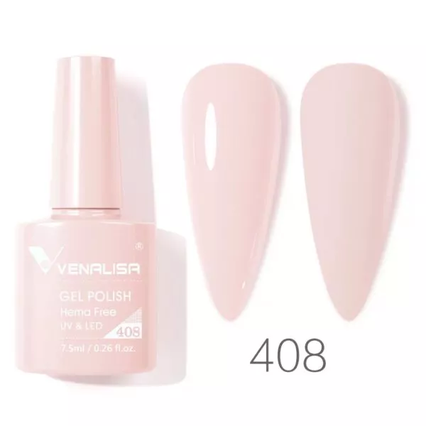 לק ג'ל VENALISA ונליסה 7.5 מ"ל מס' 408