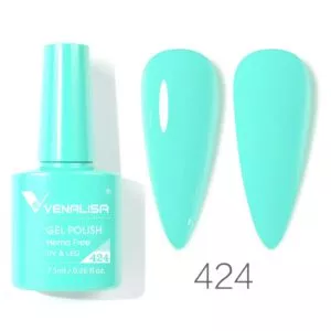 לק ג'ל VENALISA ונליסה 7.5 מ"ל מס' 424
