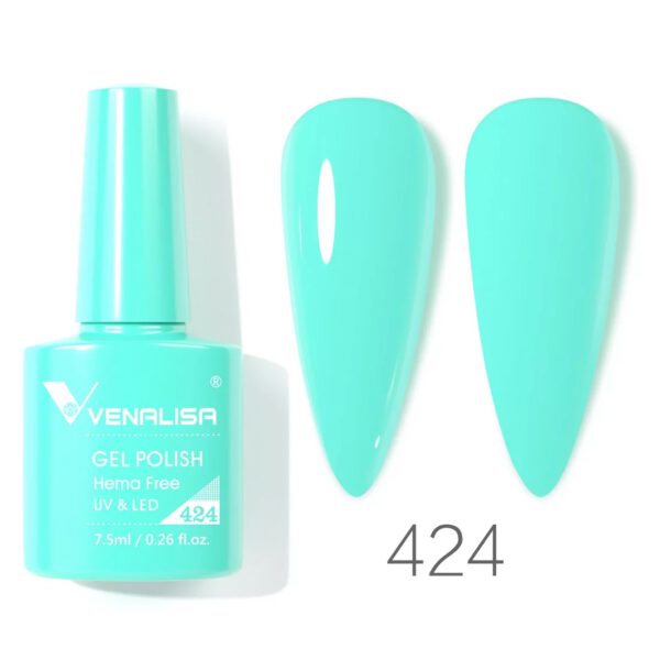 לק ג'ל VENALISA ונליסה 7.5 מ"ל מס' 424