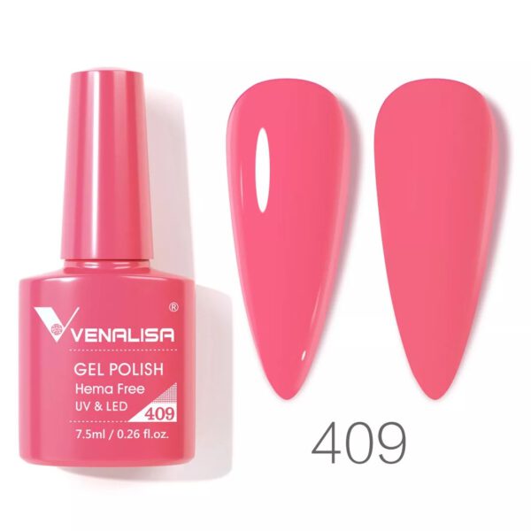 לק ג'ל VENALISA ונליסה 7.5 מ"ל מס' 409