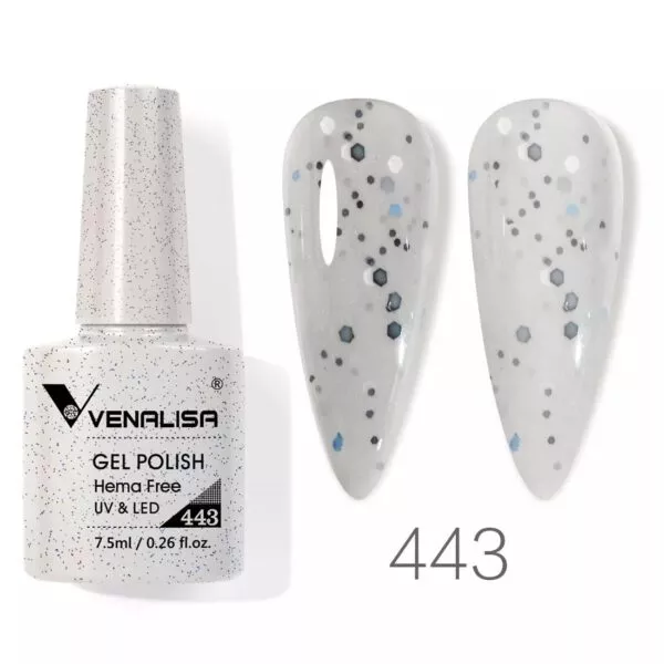 לק ג'ל VENALISA ונליסה 7.5 מ"ל מס' 443