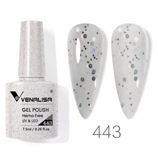 לק ג'ל VENALISA ונליסה 7.5 מ"ל מס' 443