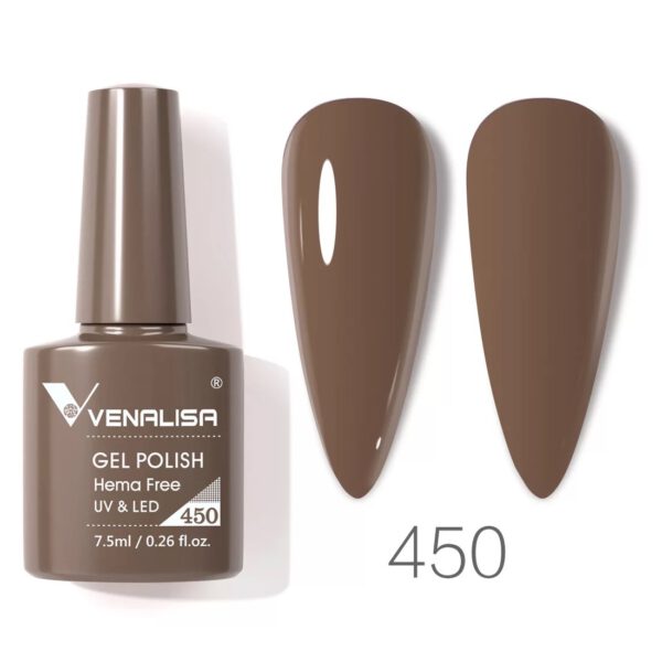 לק ג'ל VENALISA ונליסה 7.5 מ"ל מס' 450