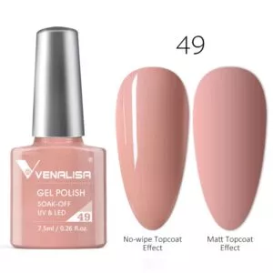 לק ג'ל VENALISA ונליסה 7.5 מ"ל מס' 49