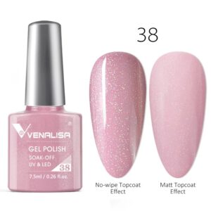 לק ג'ל VENALISA ונליסה 7.5 מ"ל מס' 38