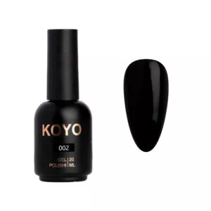 לק ג’ל KOYO גוון 002 Black