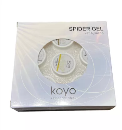 ערכת 6 יחידות ספיידר ג’ל KOYO