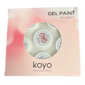ערכת 6 יחידות ג’ל ציור KOYO