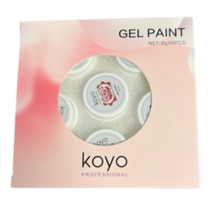 ערכת 6 יחידות ג’ל ציור KOYO