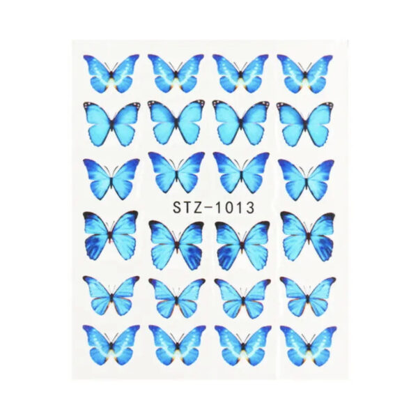 מדבקות קישות לציפורניים עשויות מחומרים ידידותיים לסביבה ובאיכות גבוהה - עיצוב 002