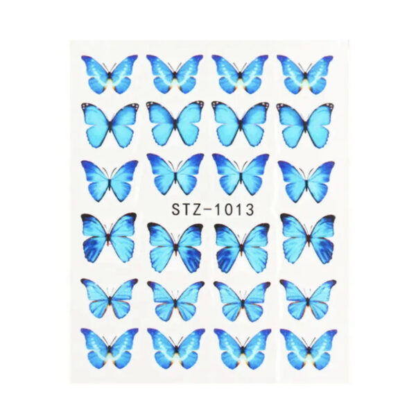 מדבקות קישות לציפורניים עשויות מחומרים ידידותיים לסביבה ובאיכות גבוהה - עיצוב 002