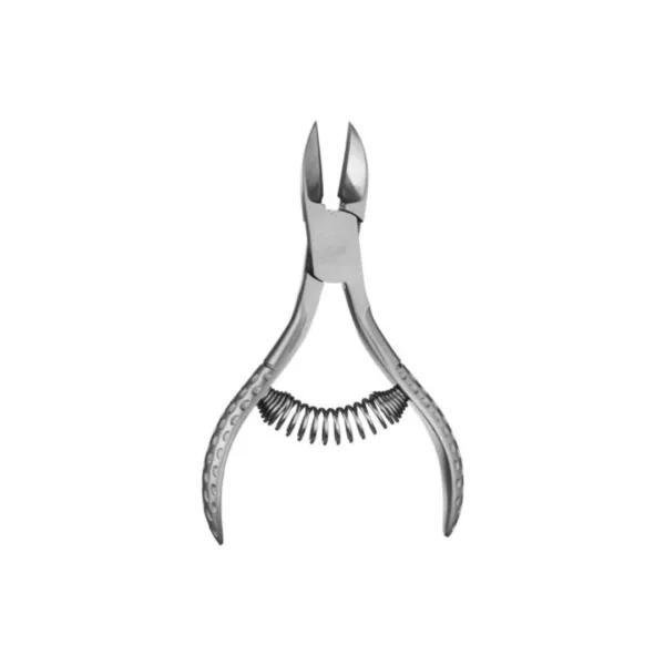 צבתית עור מקצועית קפיץ כפול (נירוסטה) – חיתוך מדויק ואחיזה יציבה