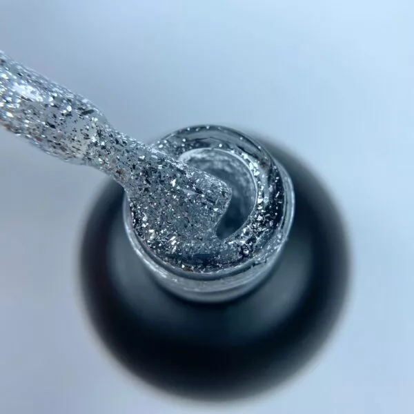 טופ קוט יוניקורן ללא נטרול KOYO 8037 – פתיתי כסף מטאליים (20 מ״ל)