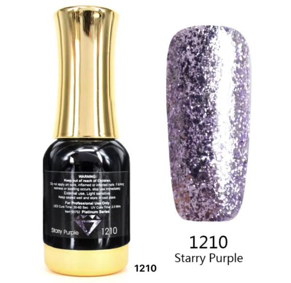 לק ג'ל VENALISA ונליסה 12 מ"ל מס' 1210 - Starry Purple