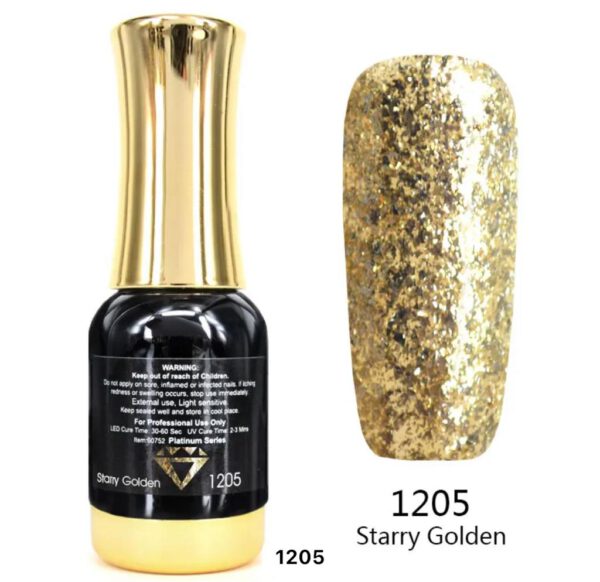 לק ג'ל VENALISA ונליסה 12 מ"ל מס' 1205 - Starry Golden
