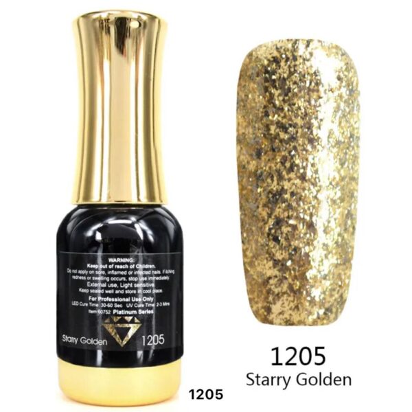 לק ג'ל VENALISA ונליסה 12 מ"ל מס' 1205 - Starry Golden