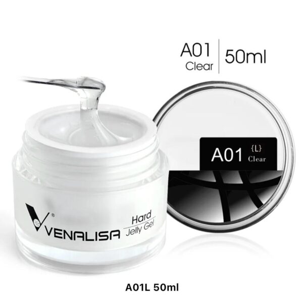 ג’ל בנייה ונליסה 50 מ”ל  - A01 שקוף