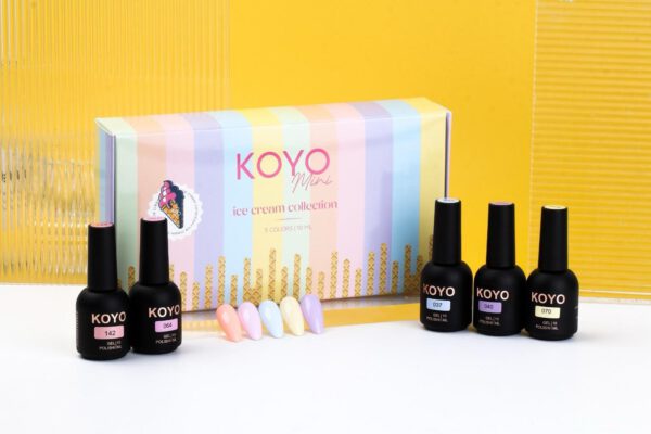 ⁦מארז אייס קרים – צבעי פסטל KOYO קויו⁩ – תמונה ⁦2⁩