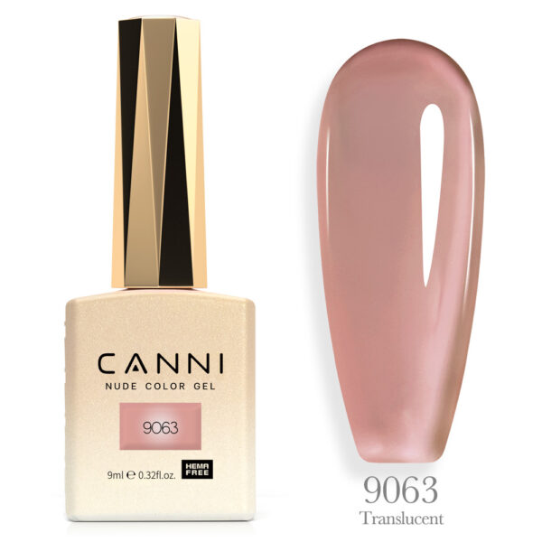 CANNI לק ג’ל 9 מ”ל Hema Free גוון 9063