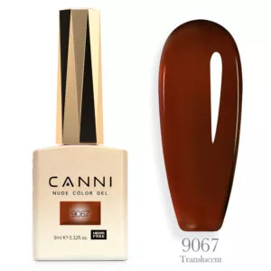 CANNI לק ג’ל 9 מ”ל Hema Free גוון 9067