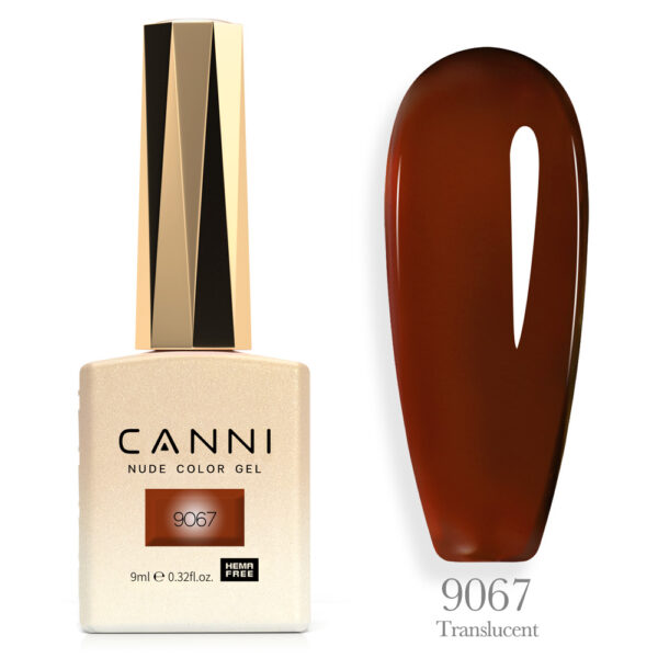 CANNI לק ג’ל 9 מ”ל Hema Free גוון 9067