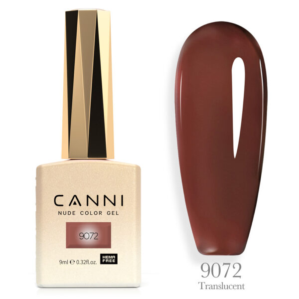CANNI לק ג’ל 9 מ”ל Hema Free גוון 9072