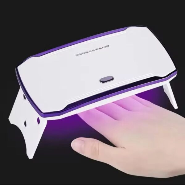 מנורת ייבוש 36W - קטנה ומתקפלת - מתאימה להכנסה לכיס