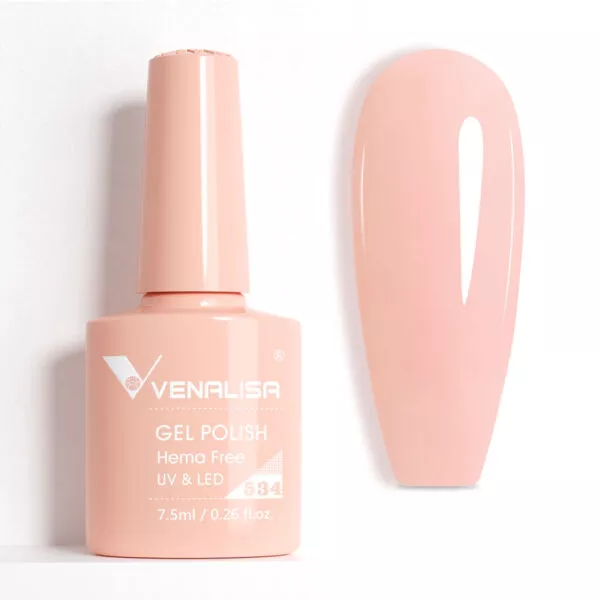 לק ג'ל VENALISA ונליסה 7.5 מ"ל מס' 534