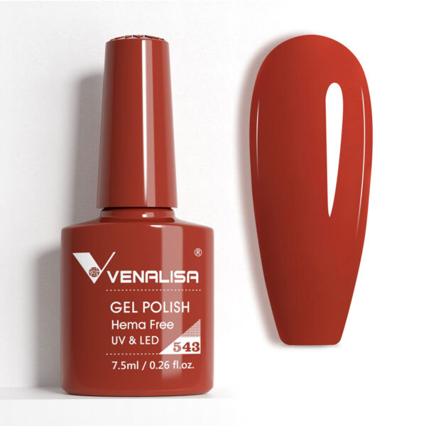 לק ג'ל VENALISA ונליסה 7.5 מ"ל מס' 543