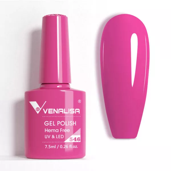 לק ג'ל VENALISA ונליסה 7.5 מ"ל מס' 546