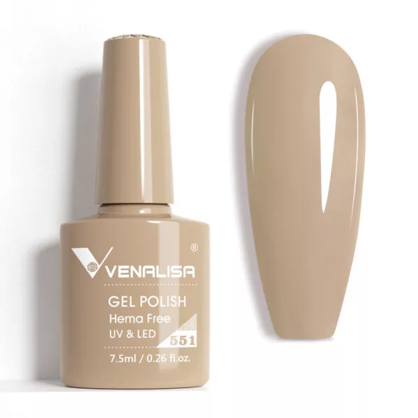 לק ג'ל VENALISA ונליסה 7.5 מ"ל מס' 551