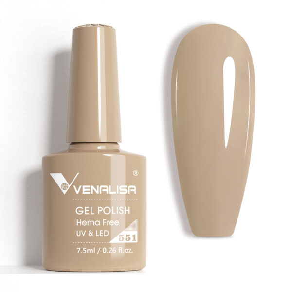 לק ג'ל VENALISA ונליסה 7.5 מ"ל מס' 551