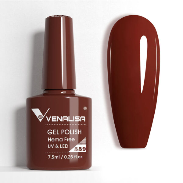 לק ג'ל VENALISA ונליסה 7.5 מ"ל מס' 559