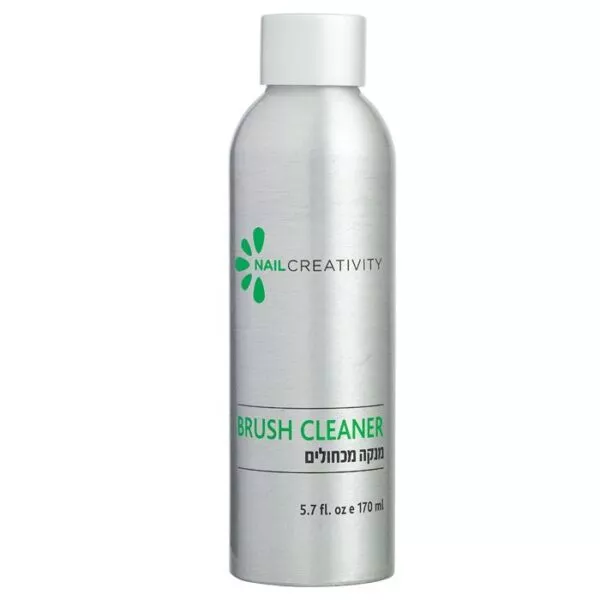 נוזל לניקוי מכחולים מקצועי Nail Creativity – להסרת אקריל וג'ל (170 מ"ל)