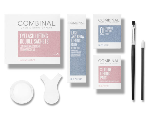 ⁦COMBINAL- Starter kit | ערכת הרמת ריסים וגבות התחלה מקצועית⁩ – תמונה ⁦2⁩