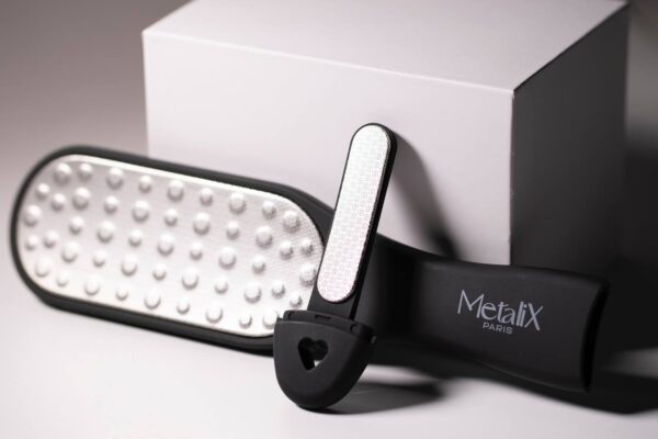 ⁦משייף דו-צדדי +שיוף עדין בין האצבעות METALIX PARIS דגם IX-049⁩ – תמונה ⁦2⁩