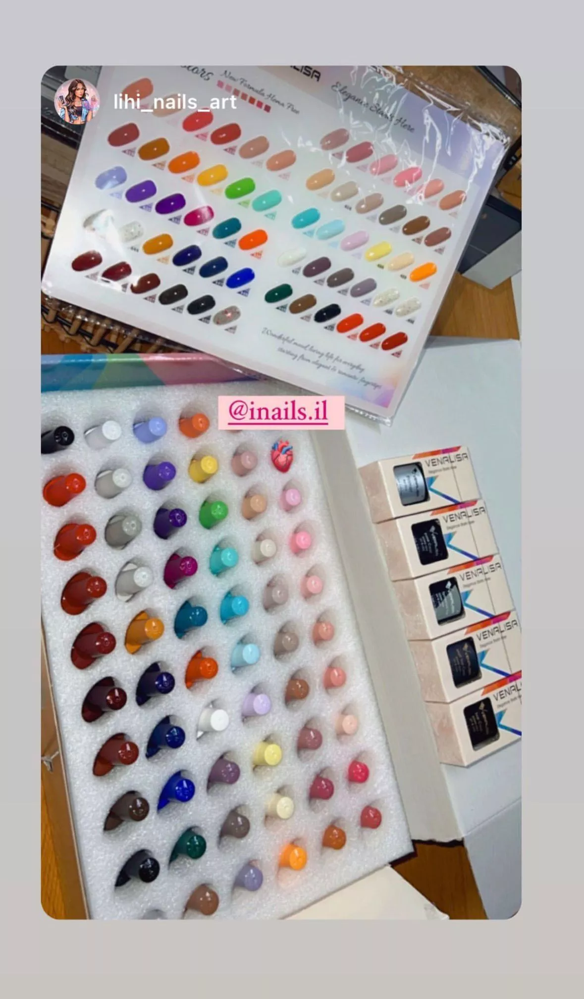 עיצוב ציפורניים של לקוחה איניילס 4