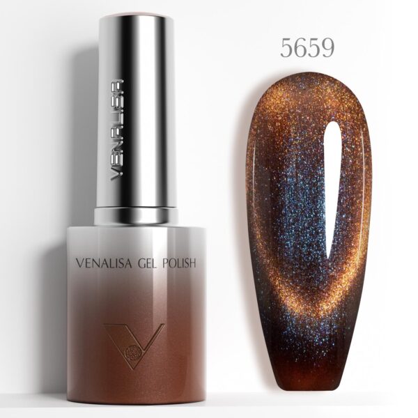 לק ג׳ל 10 מ״ל עין חתול | מס׳ 5659 | ונליסה Venalisa