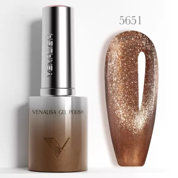 לק ג׳ל 10 מ״ל עין חתול | מס׳ 5651 | ונליסה Venalisa