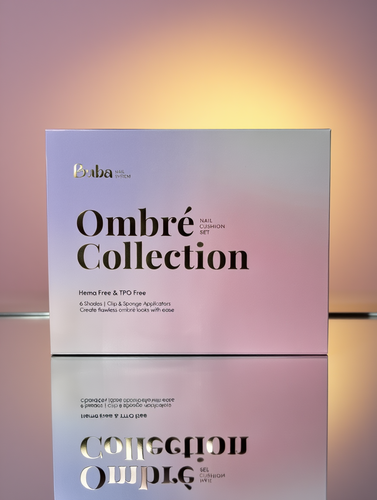 קיט אומברה 6 יח׳ בגוונים מדהימים עם ידית לתפיסת הספוג Buba – תמונה 2