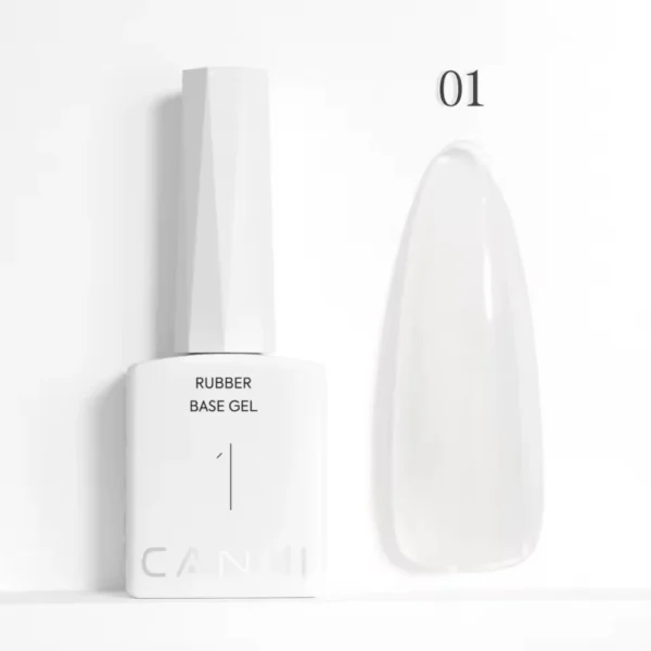 ראבר בייס קאני CANNI Rubber Base – גוון 01 שקוף (9 מ"ל)