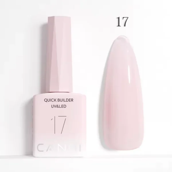 ג'ל בנייה בבקבוק קאני CANNI Quick Builder Gel – גוון 17 ניוד סומק (9 מ"ל)