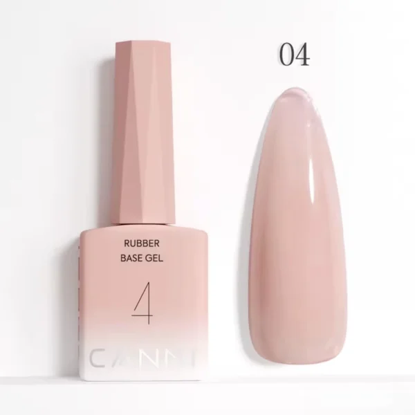 ראבר בייס קאני CANNI Rubber Base – גוון 04 ניוד אפרסקי (9 מ"ל)