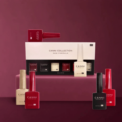 מארז לק ג'ל יוקרתי קאני CANNI PRESTIGE – קולקציית 6 גווני קלאסיקה (HEMA FREE)