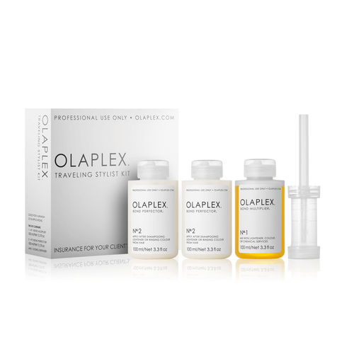 ערכת אולפלקס מקצועית לשיקום השיער Olaplex Traveling Stylist Kit No.1+2+2 (100 מ"ל) - יבואן רשמי